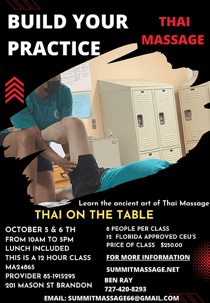 Thai on the Table (Flyer)